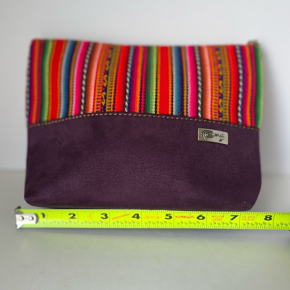 Vibrant Multicolor Cosmetic Bag by